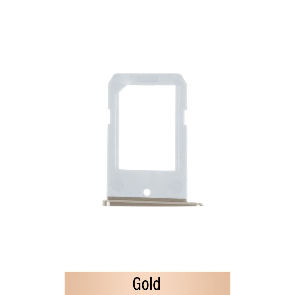 SIM Card Tray for Samsung Galaxy S6 Edge-Gold SIM Card Tray for Samsung Galaxy S6 Edge-Gold